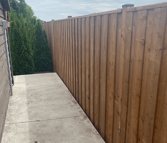 Concrete footing post